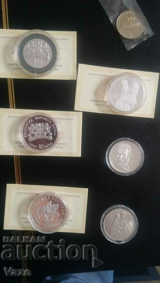 Bulgaria, 7 pieces in excellent condition.