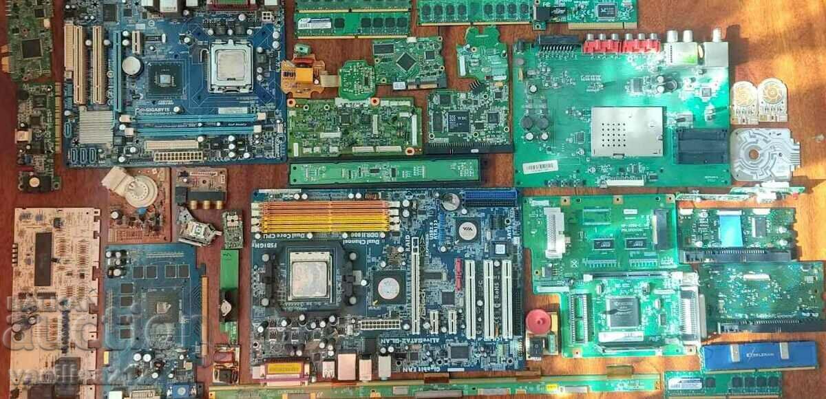 Electronic scrap, circuit boards