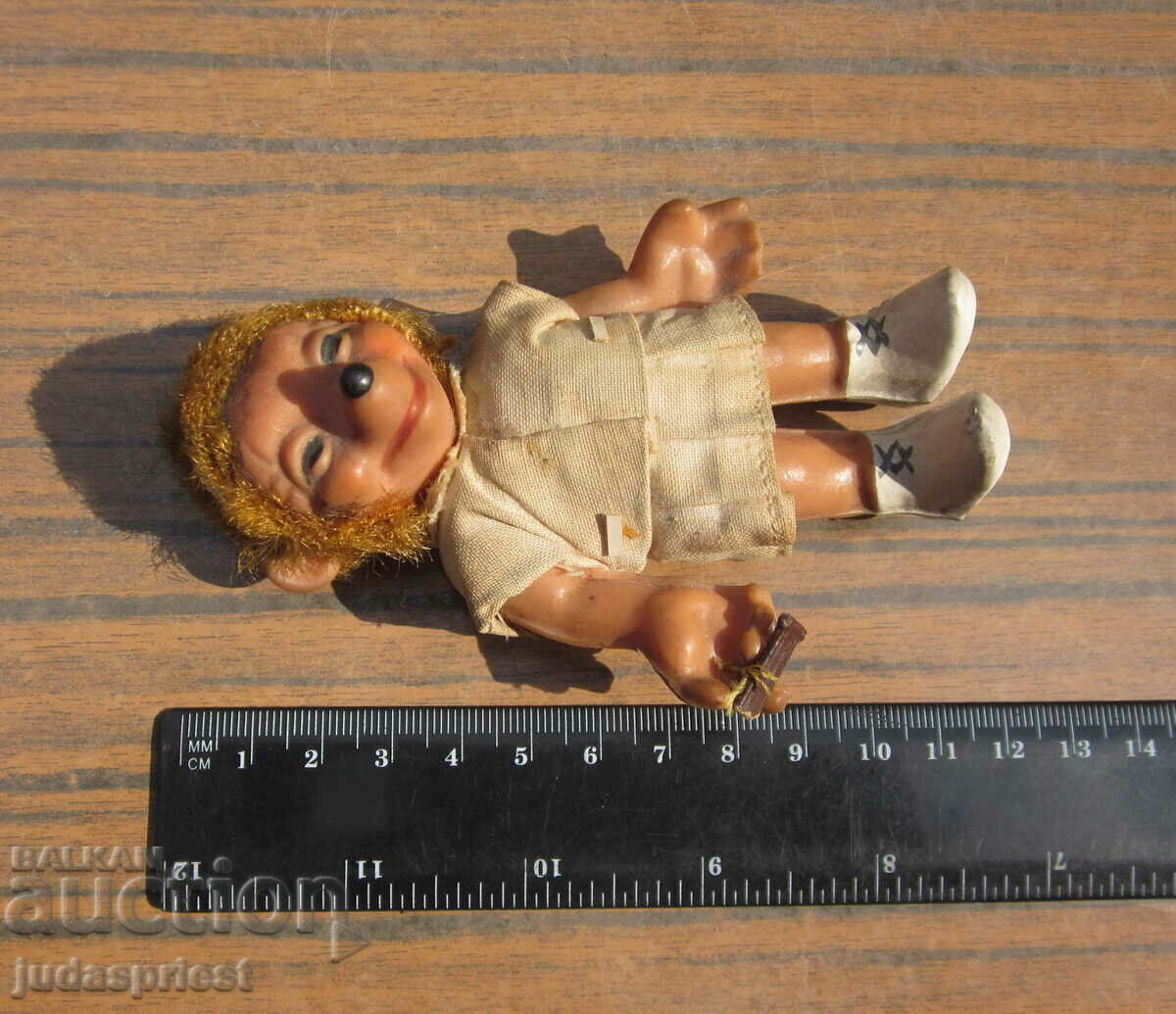 παλιά βουλγαρική κούκλα σκαντζόχοιρου μικρό παιχνίδι από καουτσούκ - 5 παλιά βουλγαρική κούκλα σκαντζόχοιρου μικρό παιχνίδι από καουτσούκ - 5