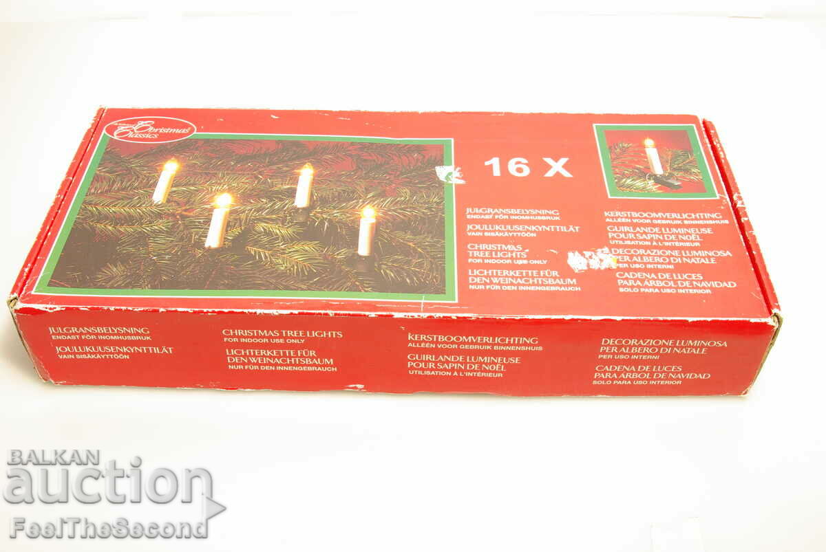 Christmas Lights 1950s 220V Swing Industrial LTD