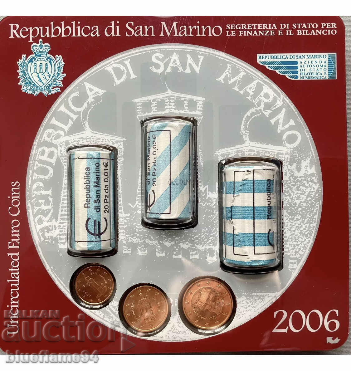 Setul Euro San Marino 2006