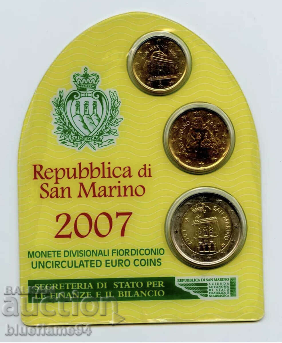 Euro set San Marino 2007