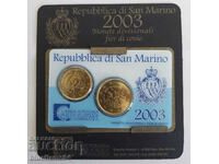 Euro set San Marino 2003