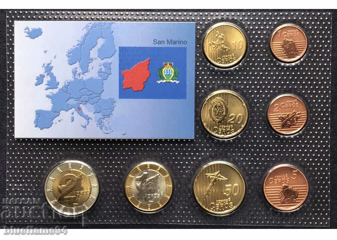 Δοκιμαστικό Euro Set San Marino 2010