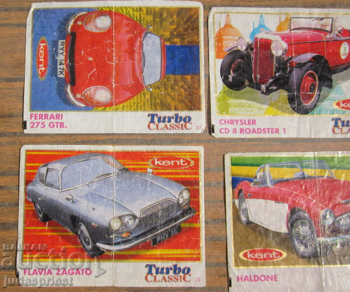 ρετρό εικόνες της κλασικής τσίχλας turbo turbo με τιμή 10.00 BGN | € 5.11