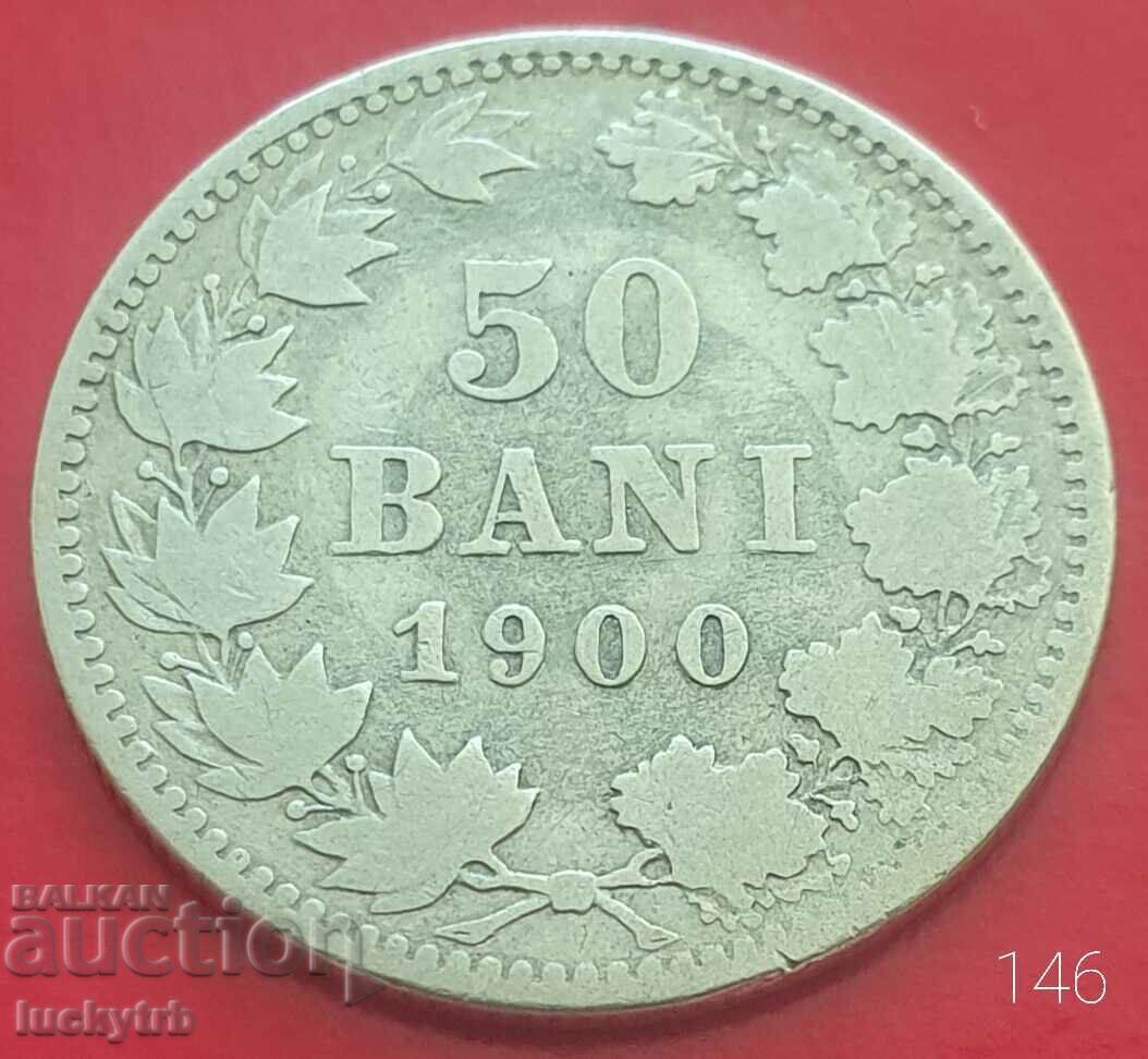 50 băi 1900 - România - Argint