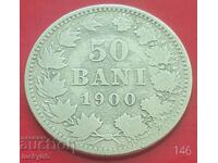 50 băi 1900 - România - Argint