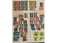 Bulgarian philately-Postage stamps-Lot-33