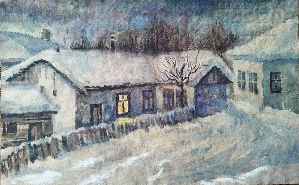 Pictură, peisaj, artă. I. Dimitrov, anii 1960