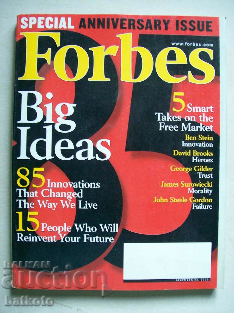 FORBS Luxury Magazine 12/23/2002