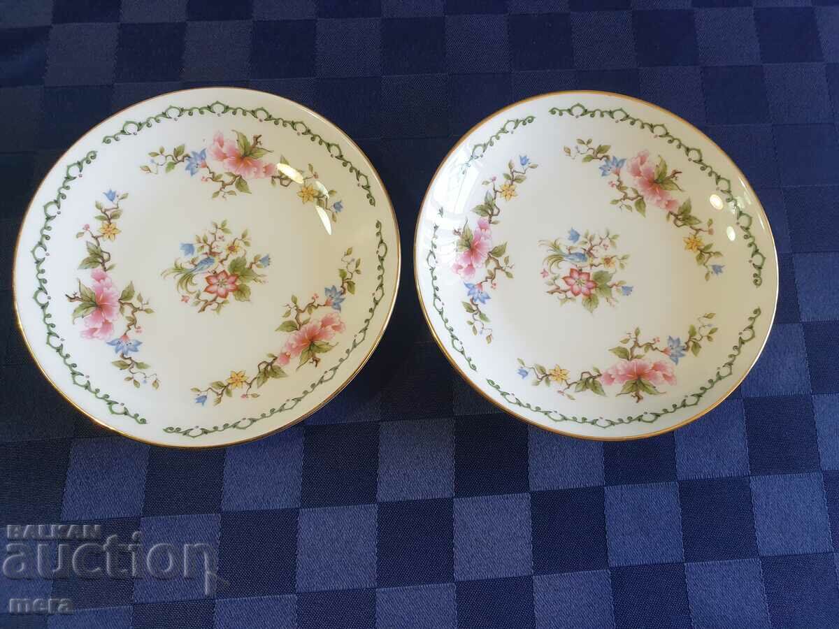 Royal Vale Bone China Porcelain Saucers