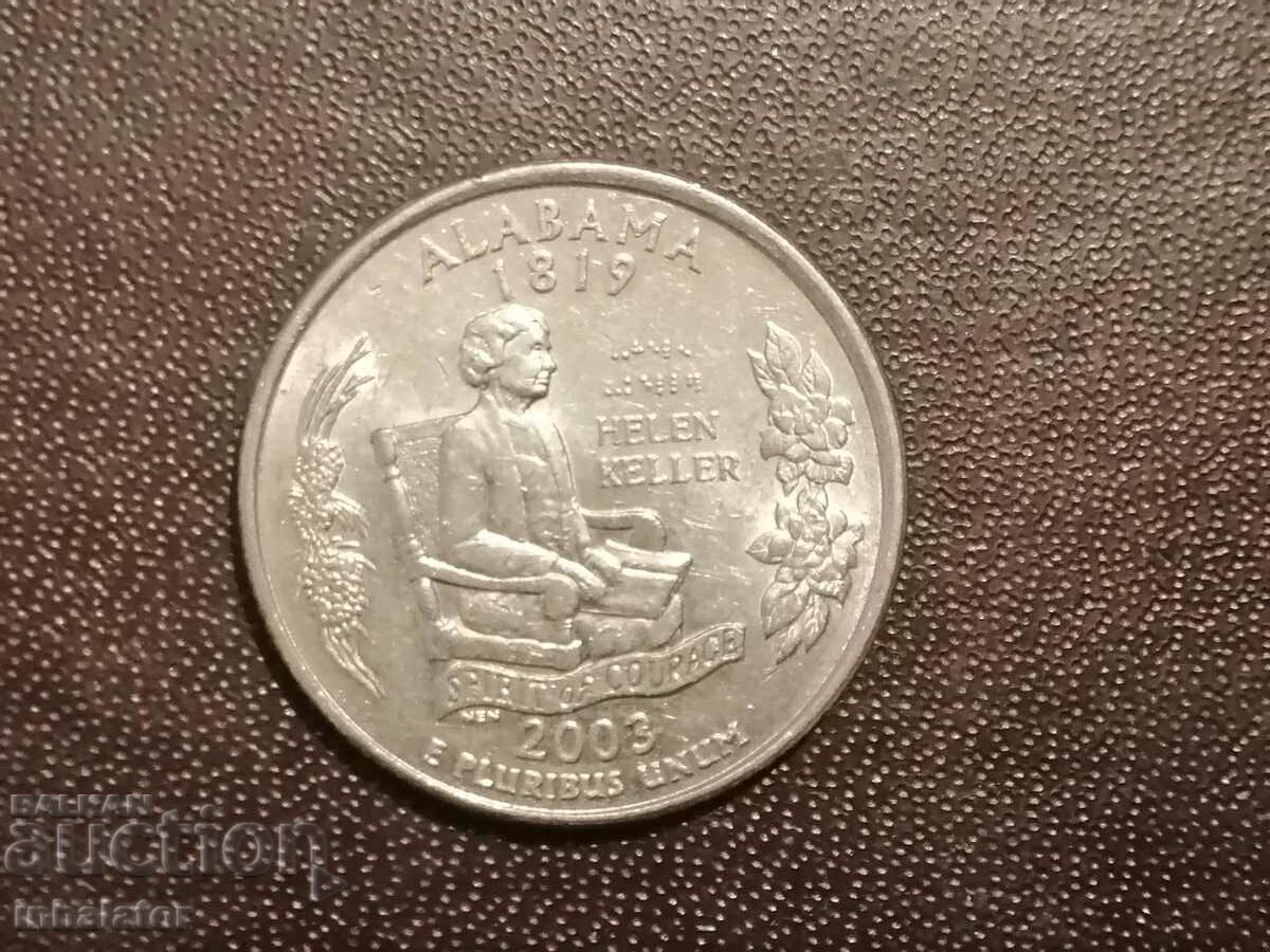 2003 R 25 cent Alabama