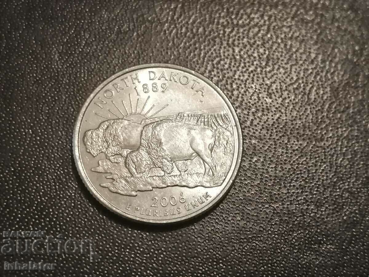 2006 D 25 Cent North Dakota