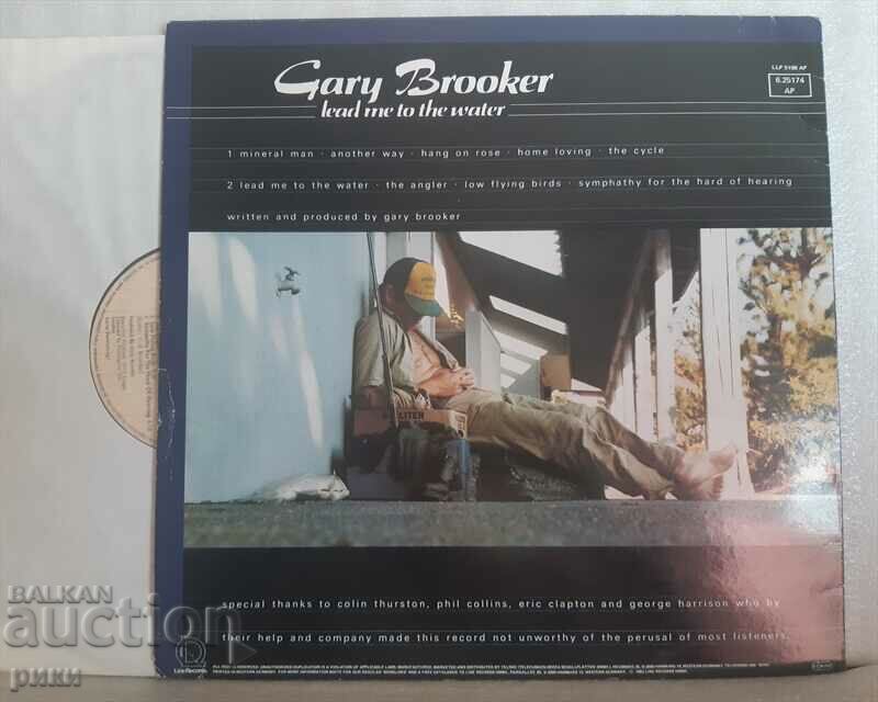 Gary Brooker – Lead Me To The Water 1982 with price 30.00 BGN | € 15.34 Gary Brooker – Lead Me To The Water 1982 with price 30.00 BGN | € 15.34