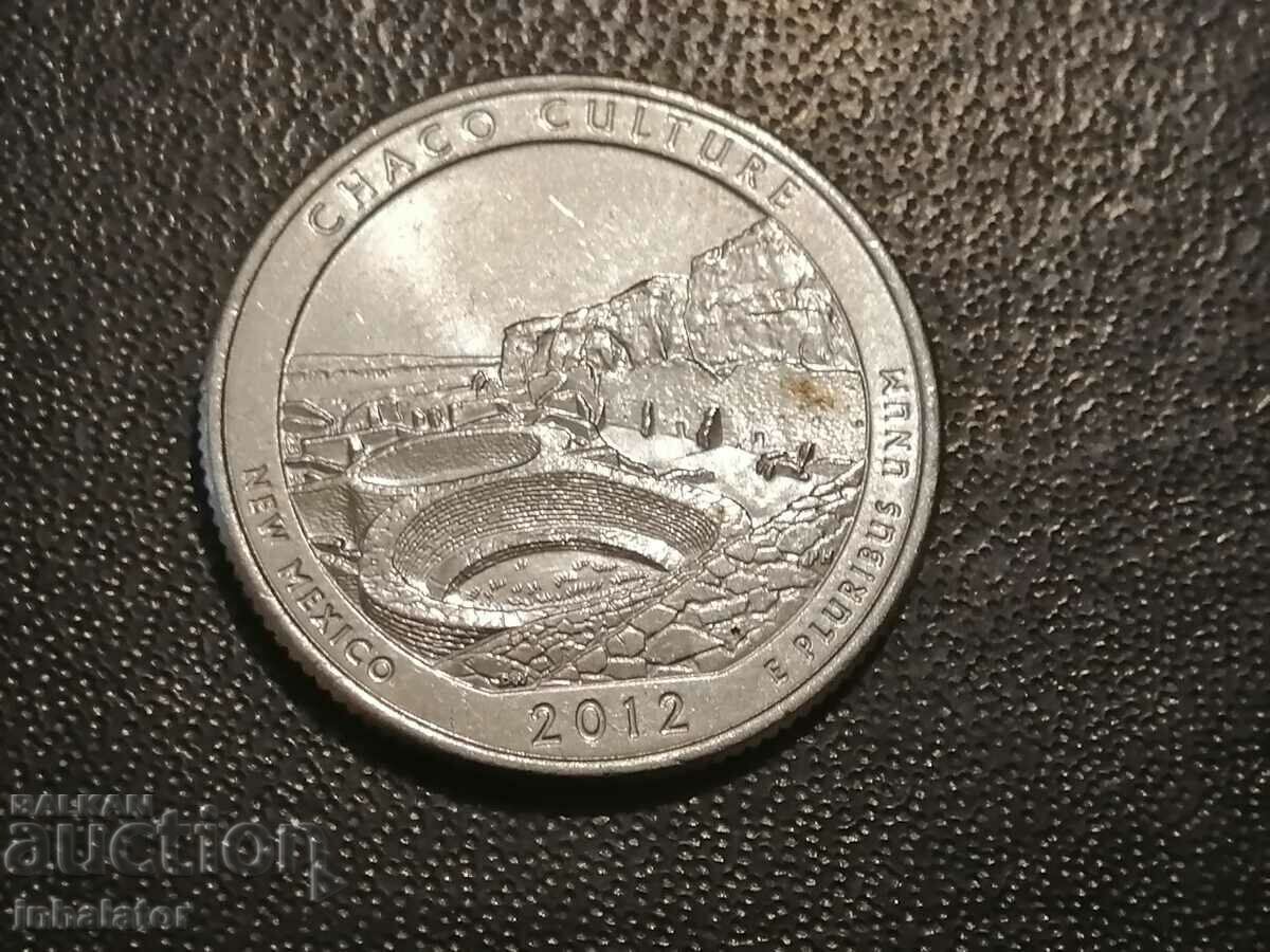 2012 S 25 Cent Chaco New Mexico