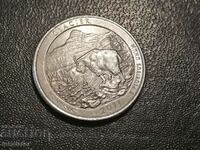 2011 R 25 cents Montana Glacier