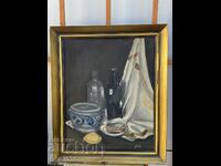 Very old original oil on canvas painting