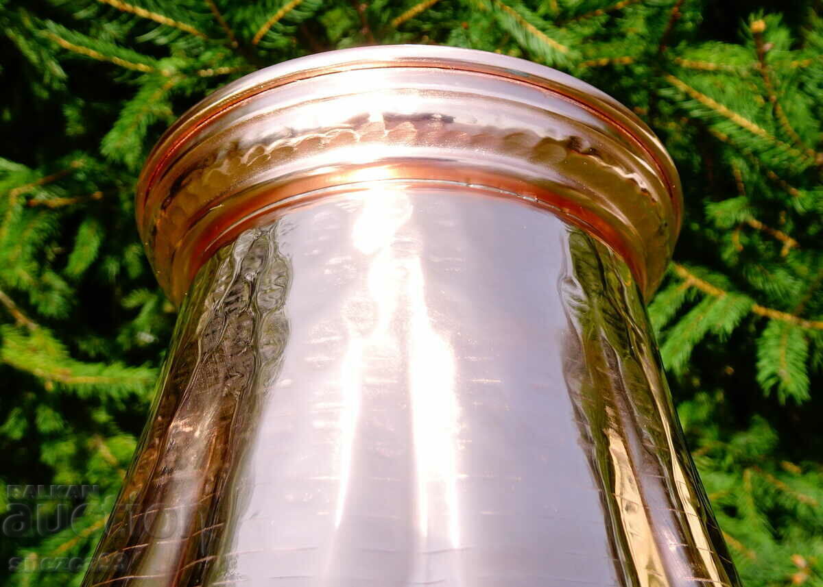 Auction Copper refrigerator, bottle holder. Auction Copper refrigerator, bottle holder.