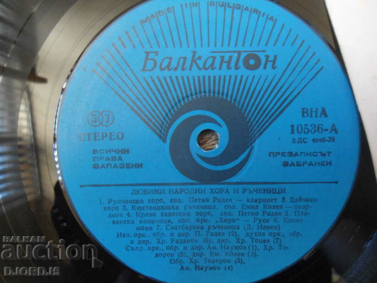 Auction Favorite Folk People and Craftsmen, VNA 10536, plate, large Auction Favorite Folk People and Craftsmen, VNA 10536, plate, large