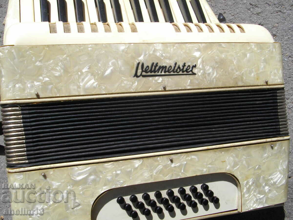OLD ACCORDION WELTMEISTER 24 BASS - 6