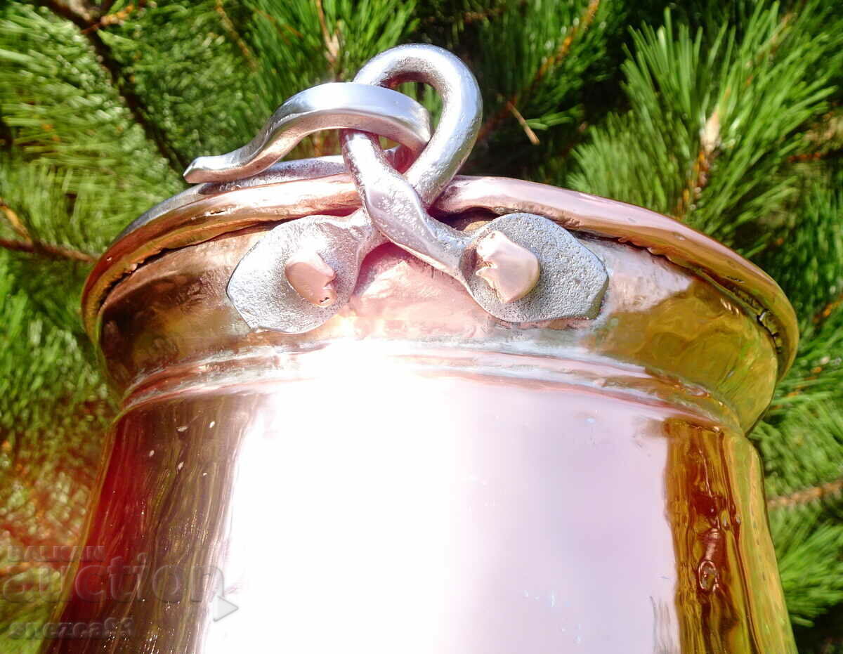 Delivery of Copper cauldron, copper ladle, kettle, bakır, 5 liters