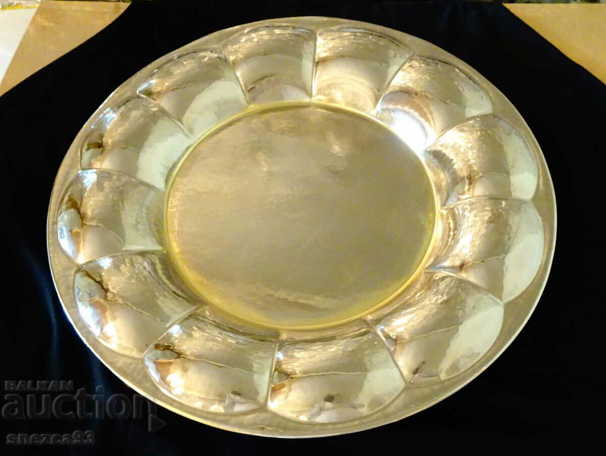 Delivery of Silver-plated serving tray, 51 cm, 2 kg