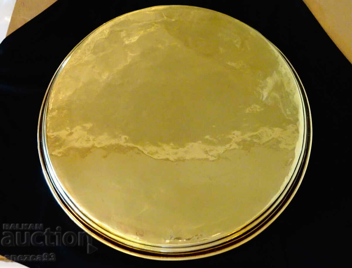 tigaie din alama arabica, caserola, albastra 55 cm. - 5 tigaie din alama arabica, caserola, albastra 55 cm. - 5