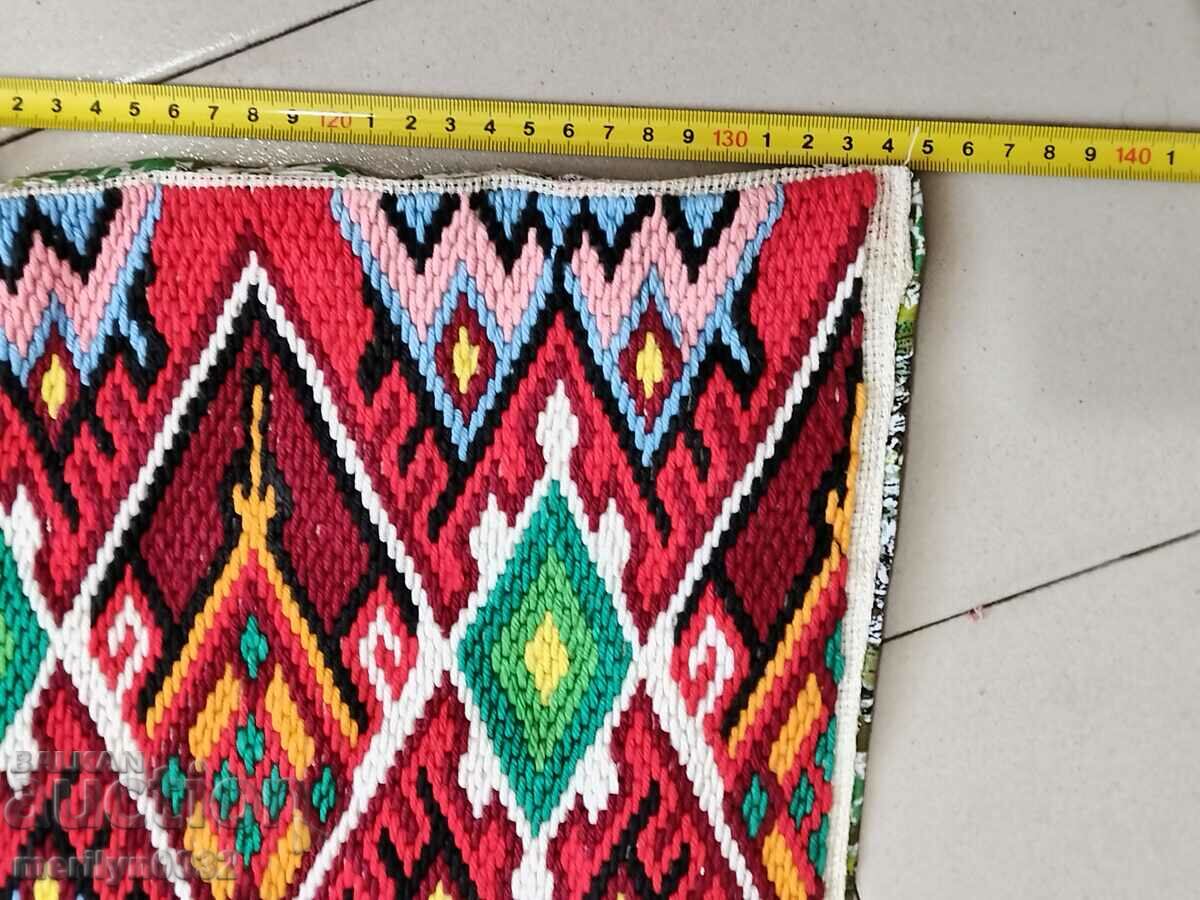 Delivery of Old handwoven wall rug 136/66 cm rug cover Delivery of Old handwoven wall rug 136/66 cm rug cover