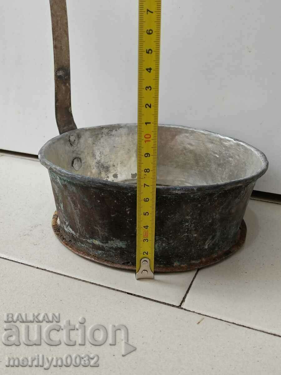 Old copper pan copper copper vessel - 5 Old copper pan copper copper vessel - 5