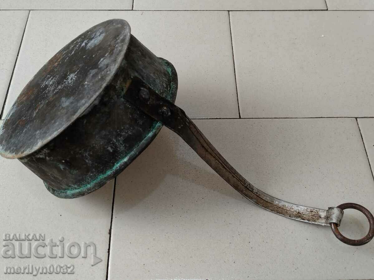 Old copper pan copper copper vessel - 6 Old copper pan copper copper vessel - 6