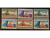 Congo, DR. 1963 Buildings/Aircraft MNH