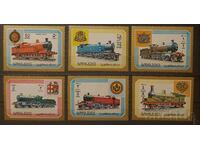 Ajman 1972 Locomotives MNH