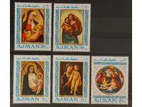 Ajman 1968 Artă/Tablouri MNH