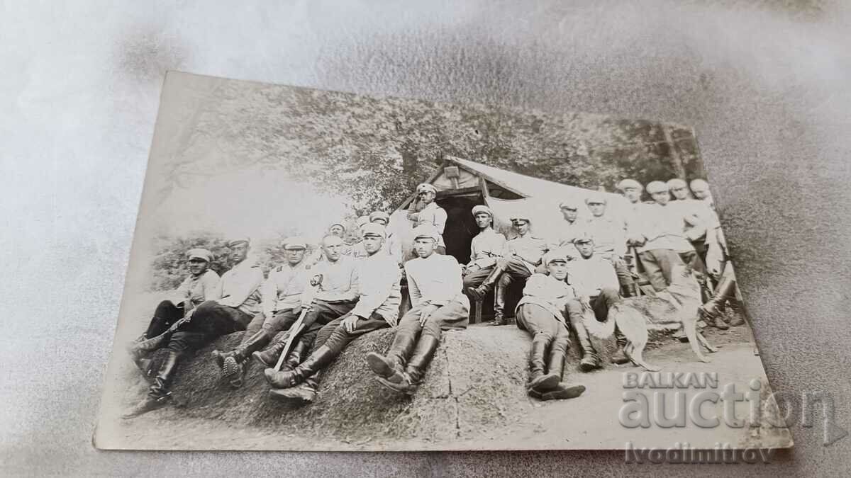 Foto Ofițeri și soldați de cavalerie 1929