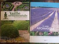 Lot of gardening books, in French