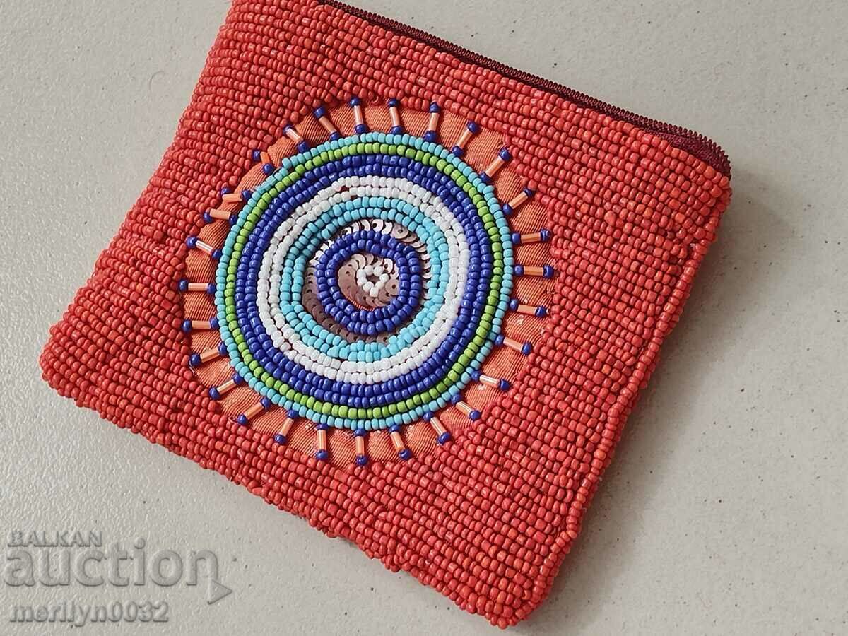 Coin purse bead wallet UNIQUE RRRR - 6