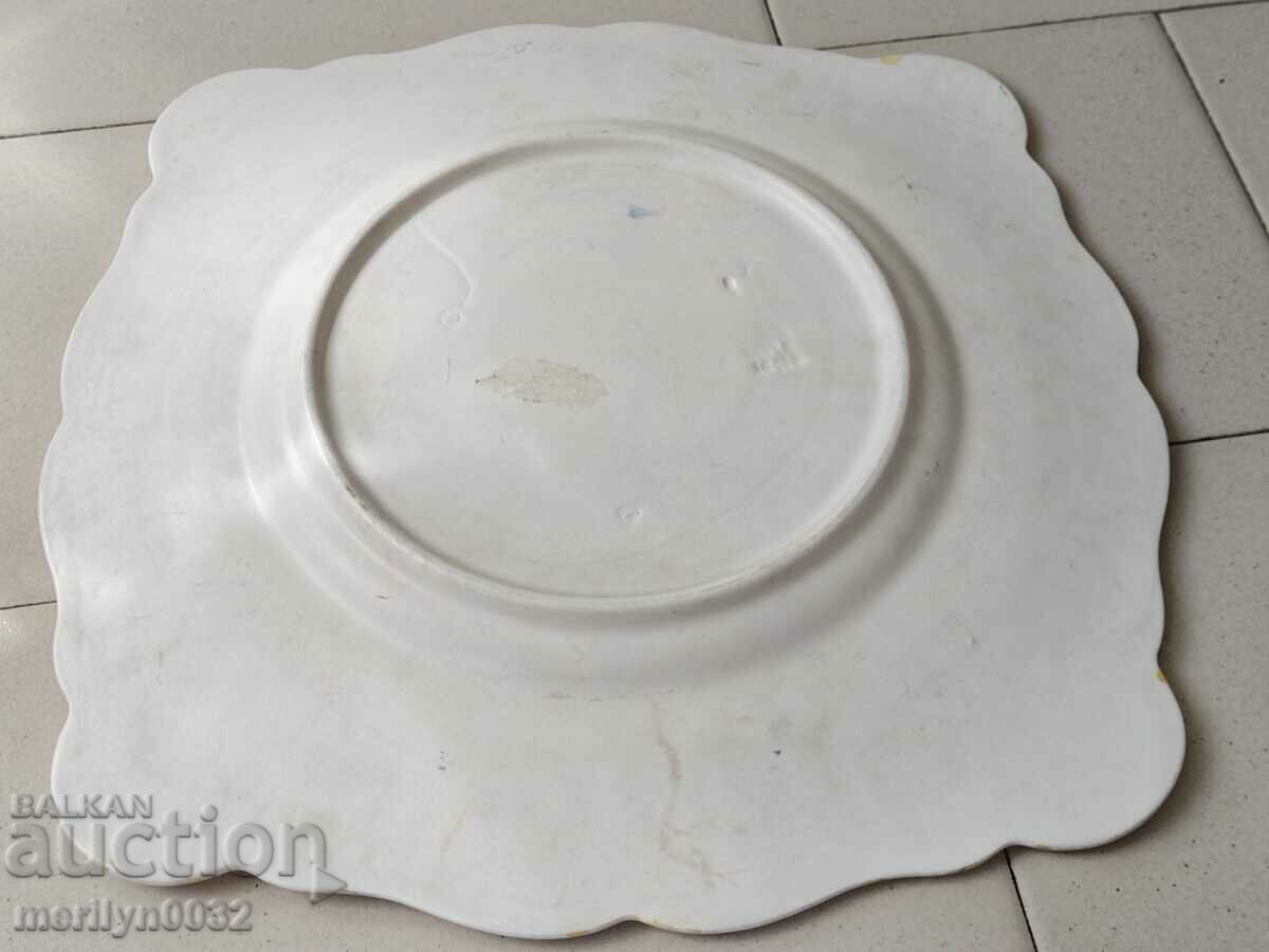 Auction Old porcelain casserole dish platter Auction Old porcelain casserole dish platter