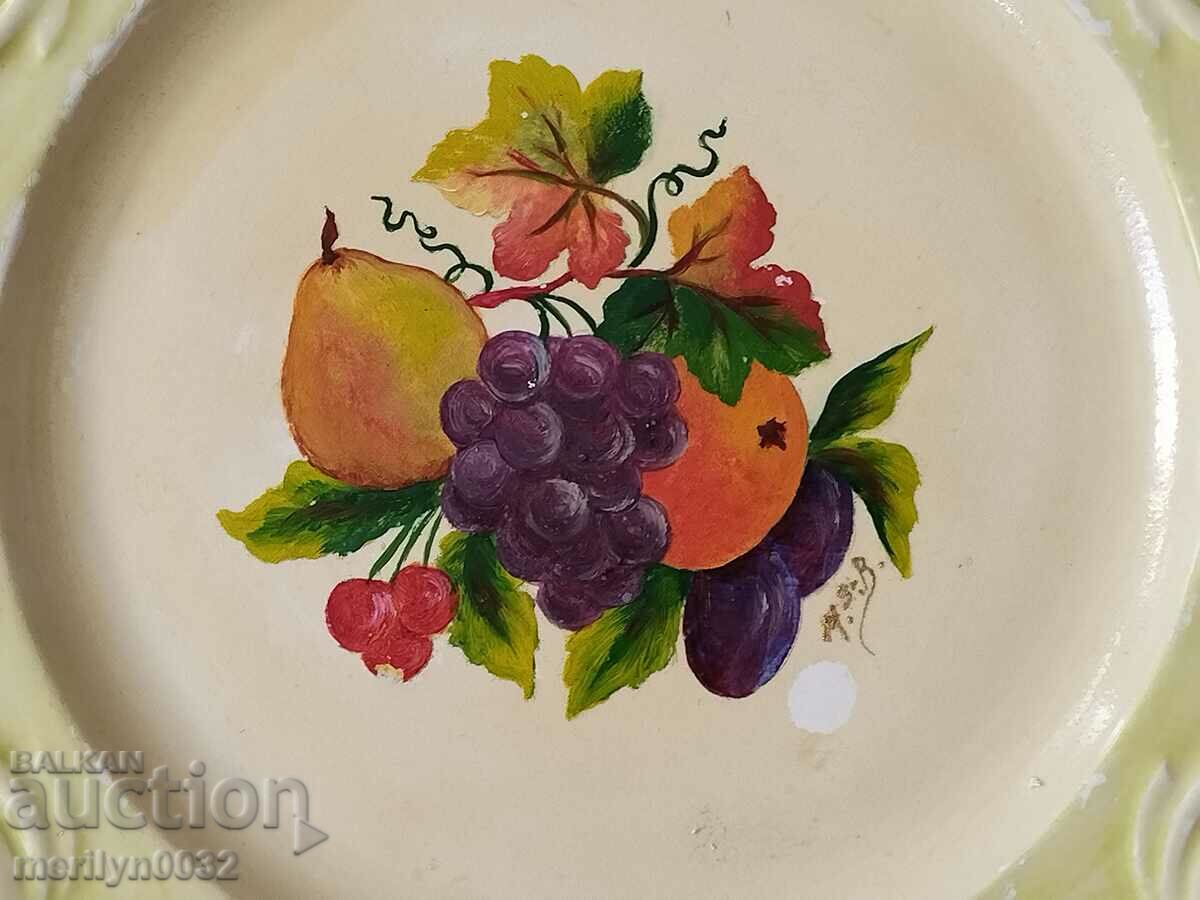 Old porcelain casserole dish platter - 5 Old porcelain casserole dish platter - 5