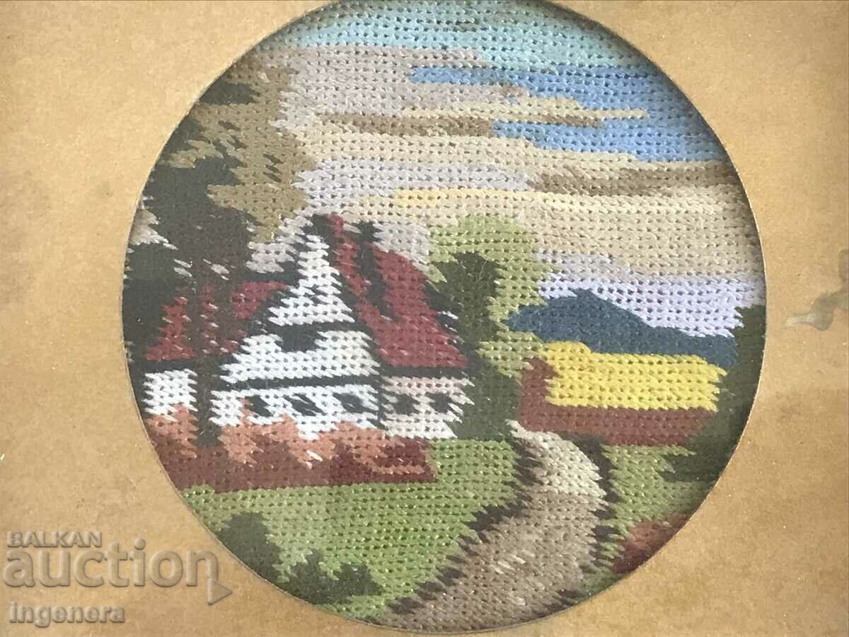 EARLY SOCIETY TAPISERIE CUUT PANOU CADRU DE LEMN cu preț 35.00 BGN | € 17.90