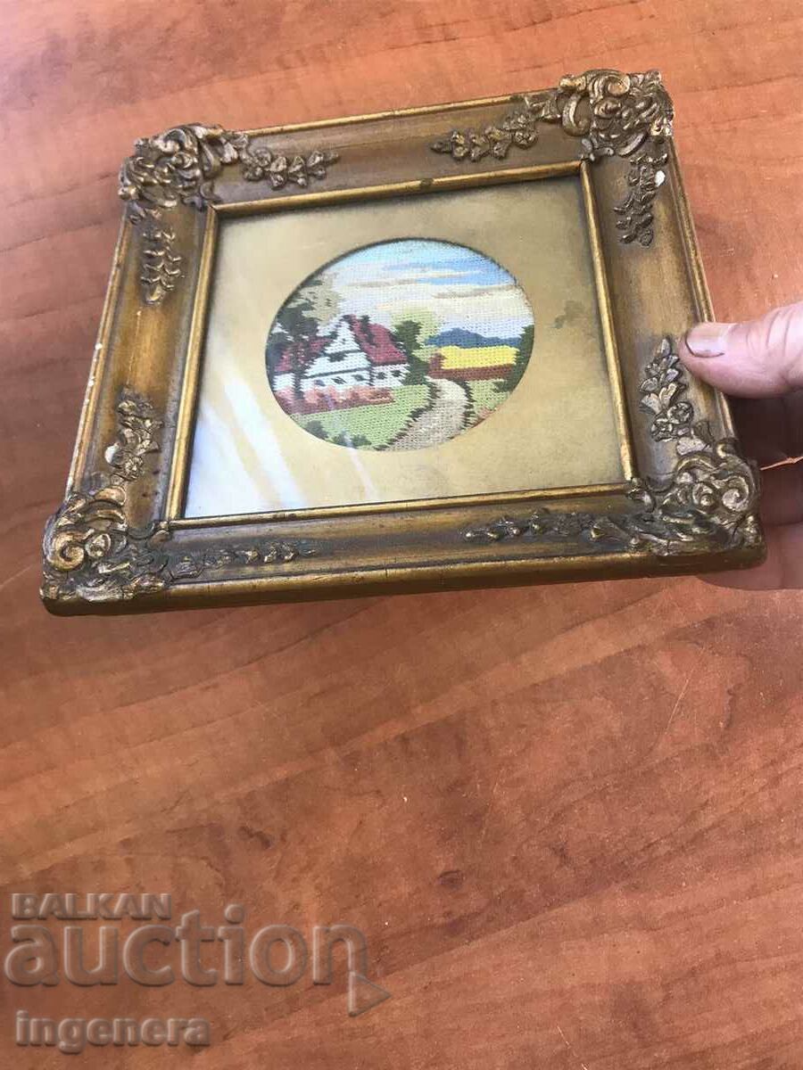 Livrarea EARLY SOCIETY TAPISERIE CUUT PANOU CADRU DE LEMN