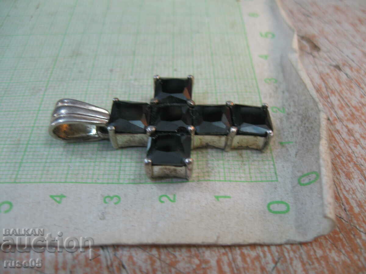 Auction Cross with embedded stones Auction Cross with embedded stones