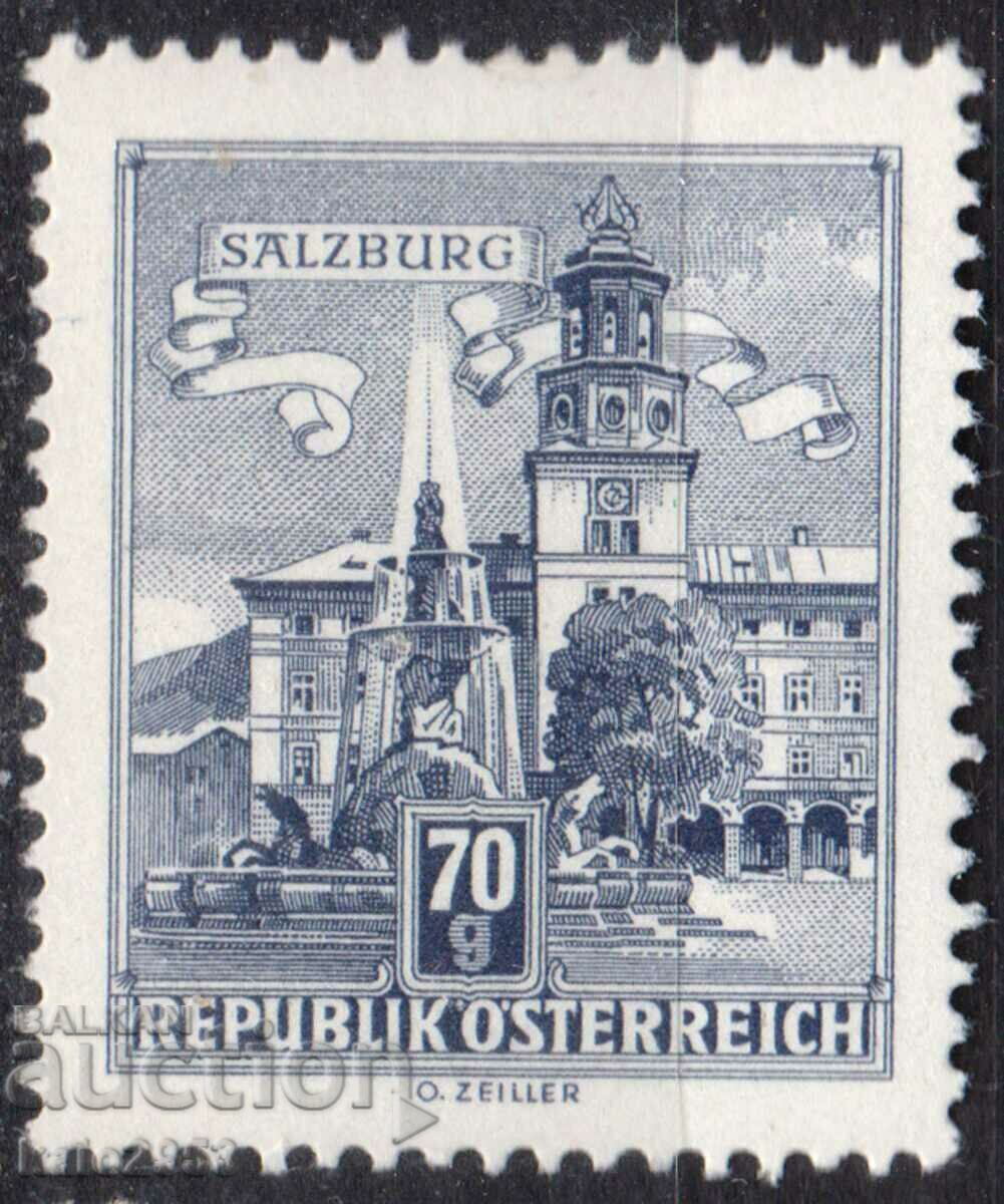 Αυστρία-1962-Κανονικά-Κτήρια-Αρχιτεκτονικά αριστουργήματα, MNH