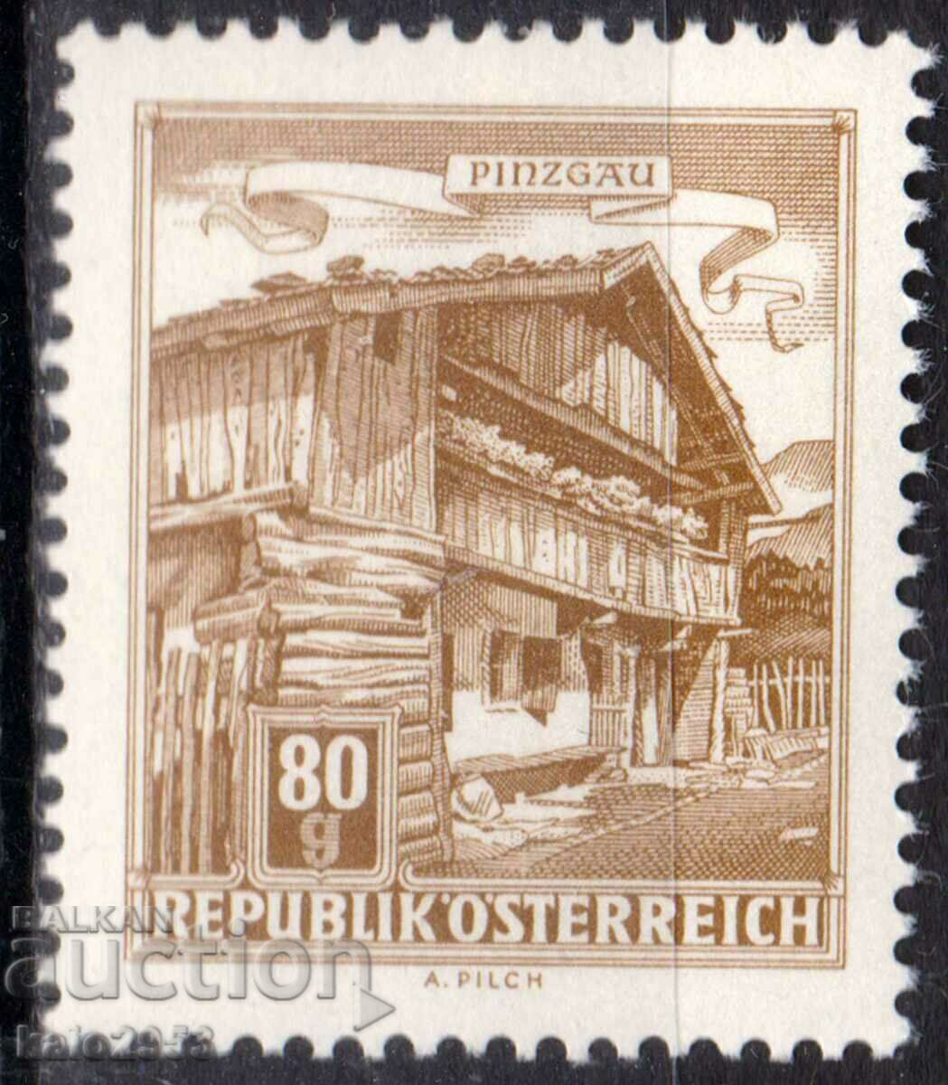 Austria-1962-Regular-Buildings-Architectural masterpieces, MNH