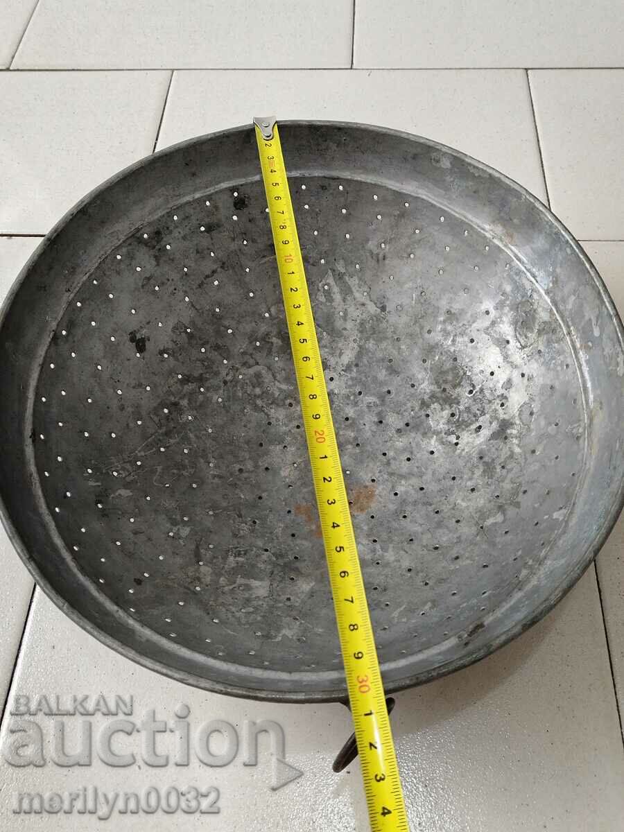 Παλιό χάλκινο τρυπητό χάλκινο δοχείο, χάλκινο σουρωτήρι καζάνι καζάνι - 5 Παλιό χάλκινο τρυπητό χάλκινο δοχείο, χάλκινο σουρωτήρι καζάνι καζάνι - 5