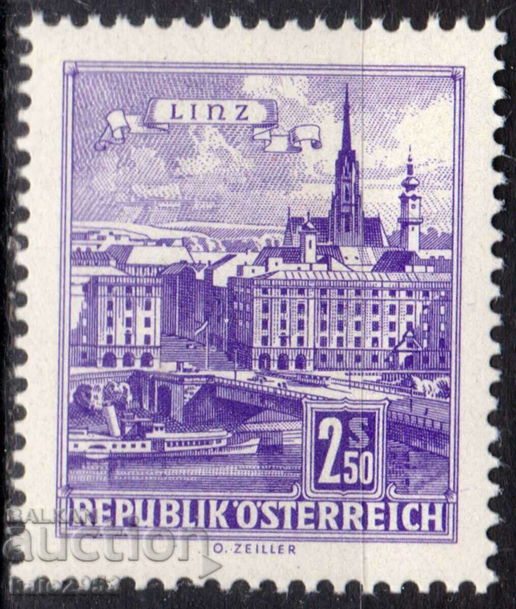 Austria-1962-Regular-Buildings-Architectural masterpieces, MNH