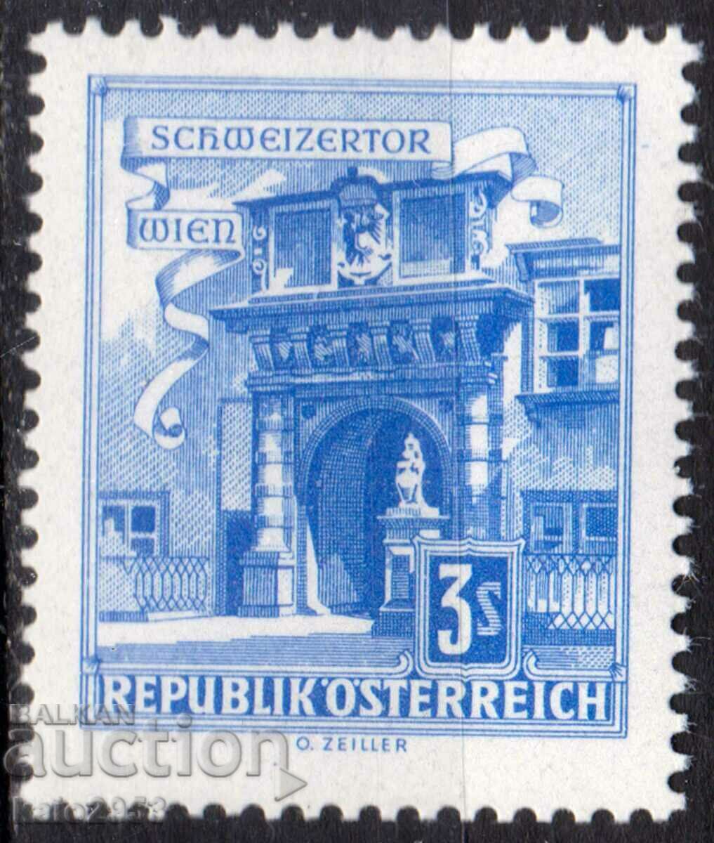 Austria-1962-Regular-Buildings-Architectural masterpieces, MNH