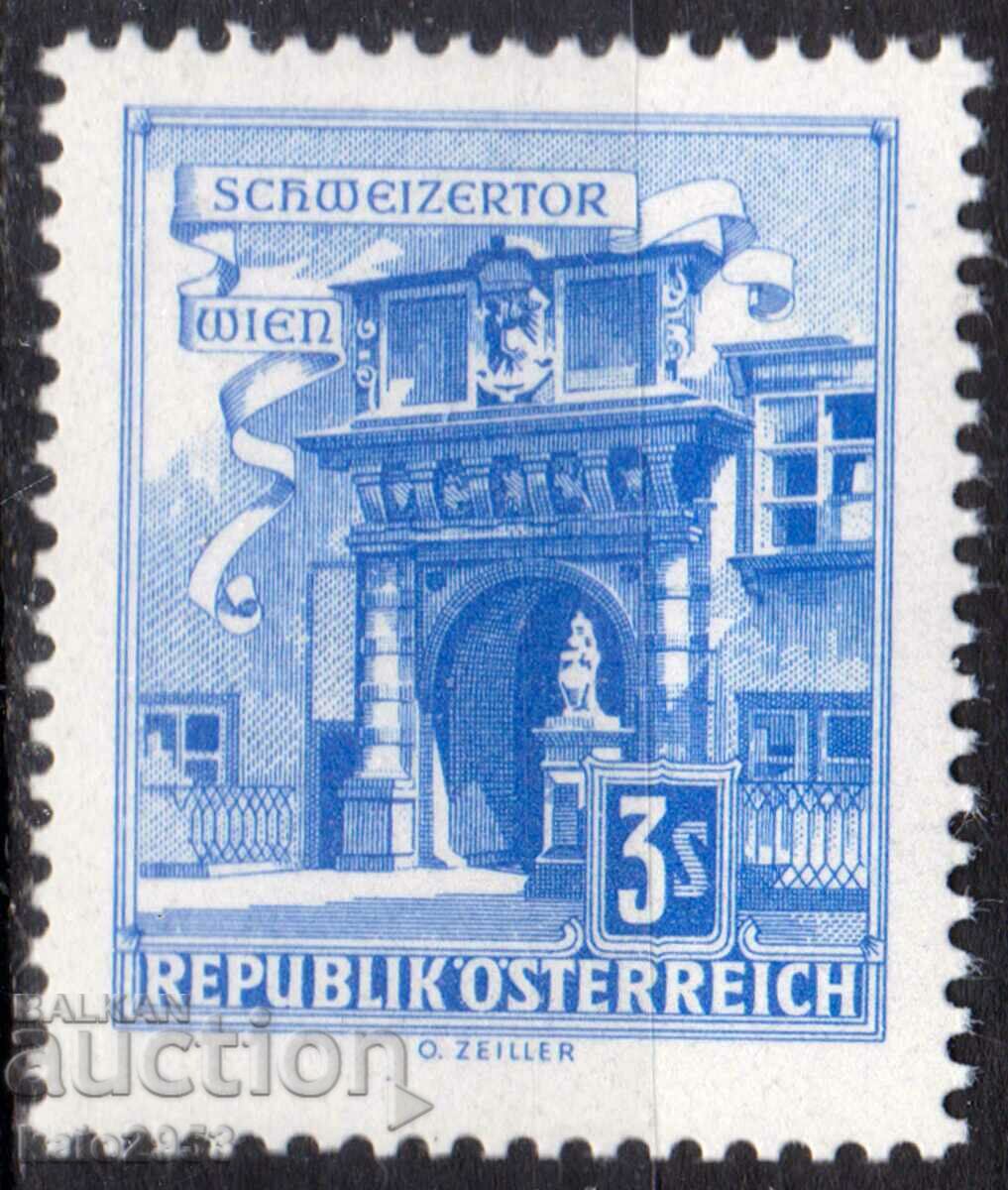 Austria-1962-Regular-Buildings-Architectural masterpieces, MNH