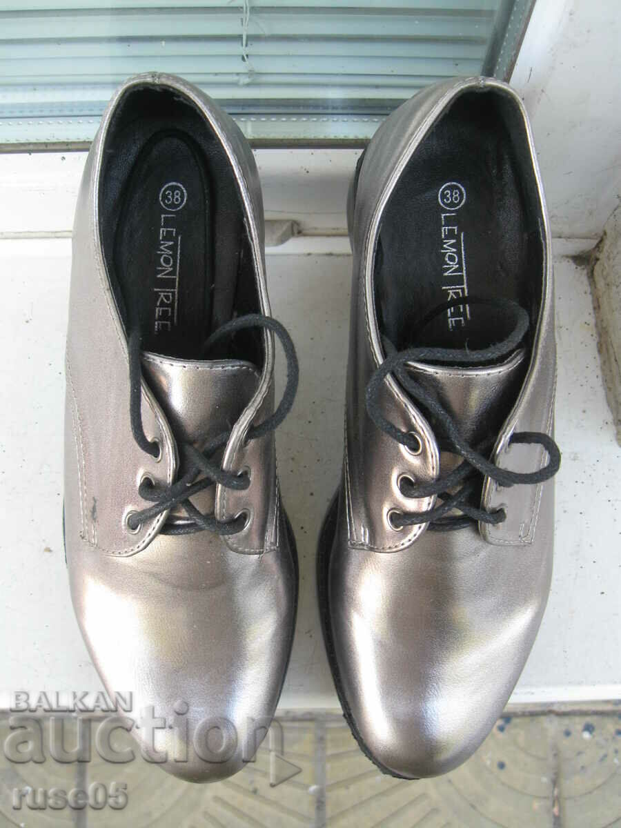 Shoes No. 38 Women's Silver New with price 10.00 BGN | € 5.11 Shoes No. 38 Women's Silver New with price 10.00 BGN | € 5.11