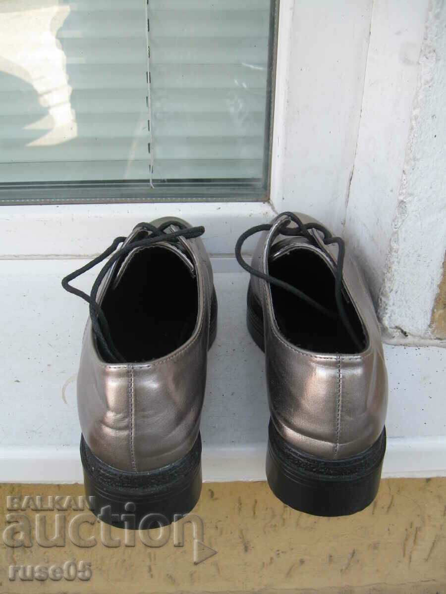 Shoes No. 38 Women's Silver New - 7 Shoes No. 38 Women's Silver New - 7