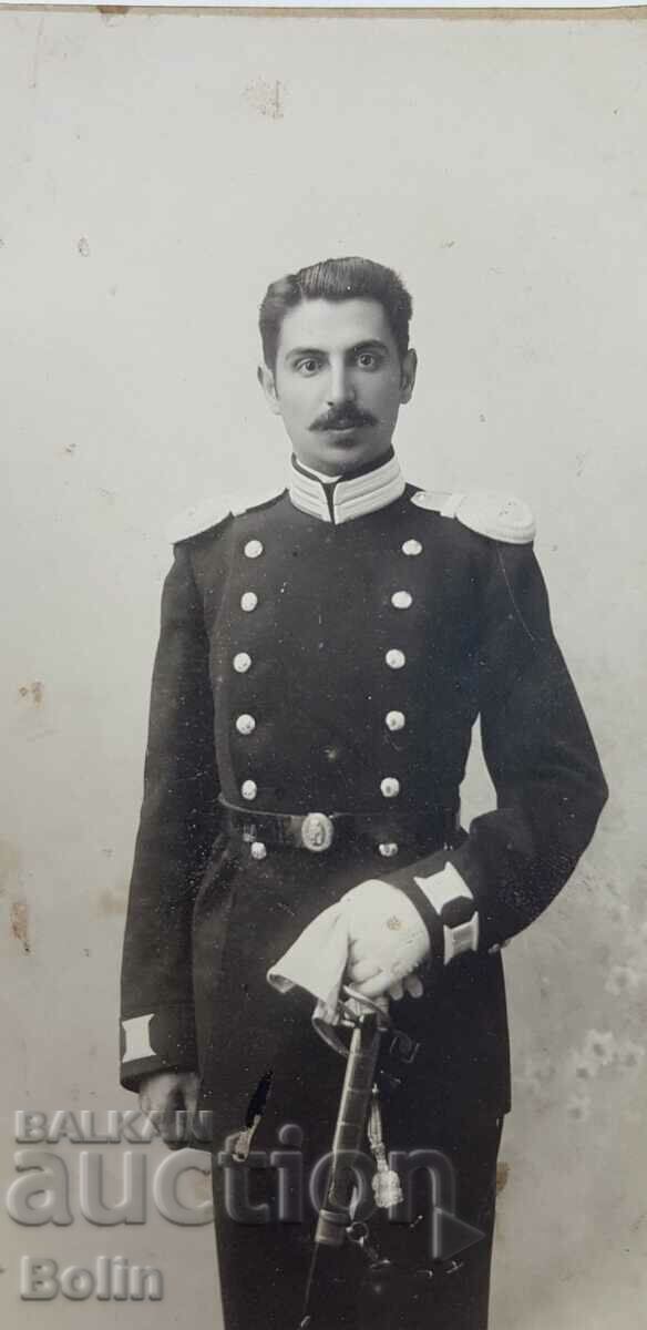 Rare photo, photograph of a Russian Imperial Naval Officer with price 250.00 BGN | € 127.82 Rare photo, photograph of a Russian Imperial Naval Officer with price 250.00 BGN | € 127.82